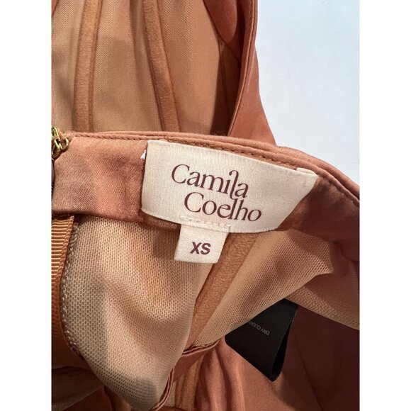 Camila Coelho Cassandra Corset in Peach - Picture 5 of 5